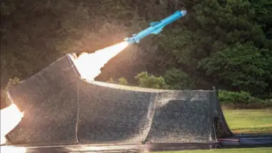 File photo of 2020 Taiwan Han Kuang exercise, HF-2 ASM launch